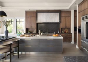 Modern Toronto kitchen cabinets in a stylish contemporary home